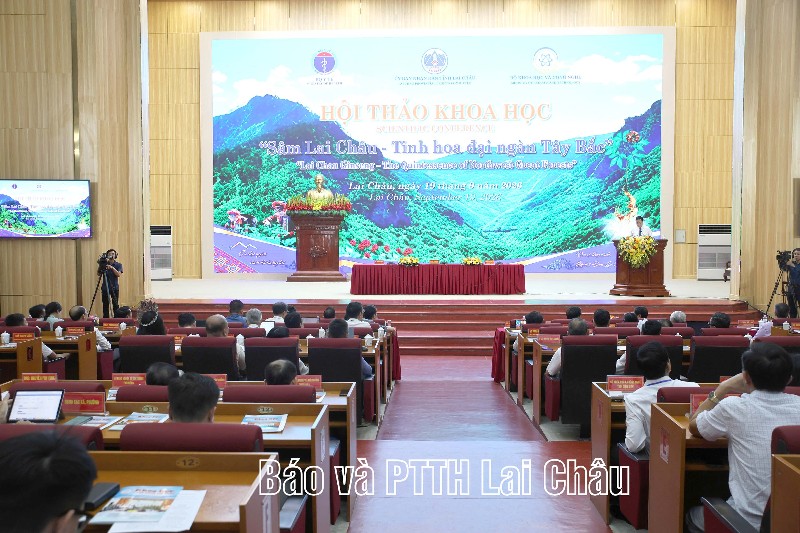 Hội thảo khoa học “Sâm Lai Châu – Tinh hoa đại ngàn Tây Bắc”