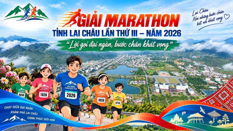 Giải marathon tỉnh Lai Châu lần thứ III – năm 2026