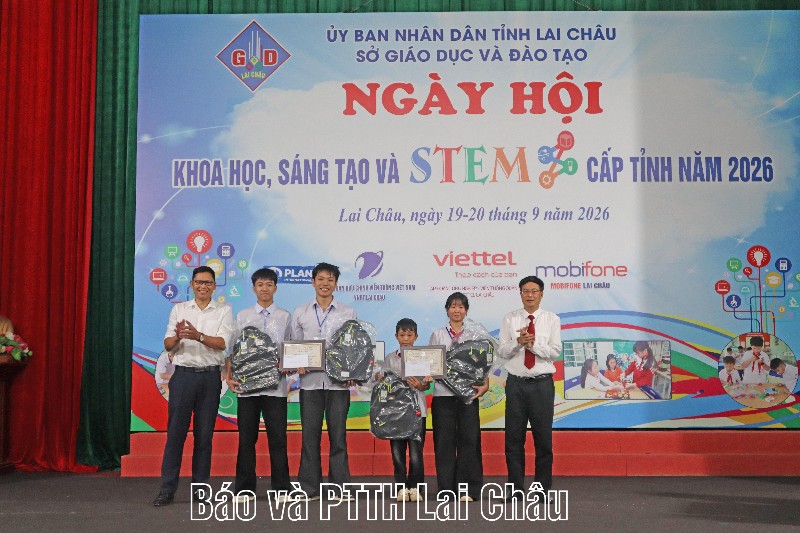 Bế mạc Ngày hội khoa học, sáng tạo và STEM cấp tỉnh năm 2026