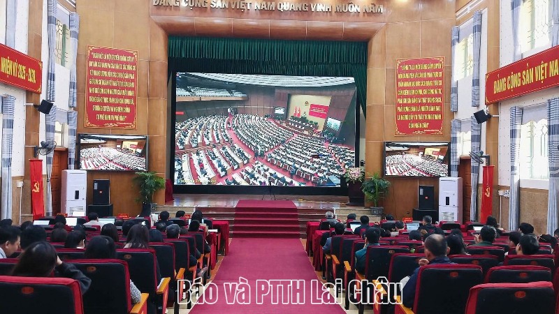 Lai Châu đưa Nghị quyết Đại hội XIV của Đảng nhanh chóng đi vào cuộc sống