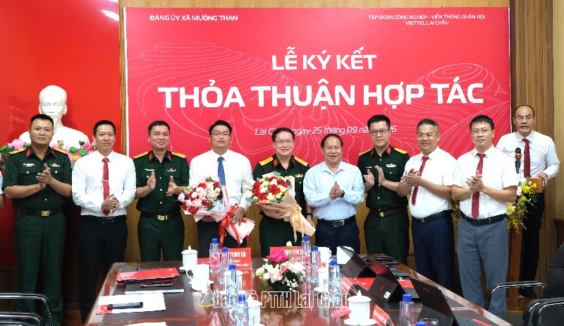 Ký kết thỏa thuận hợp tác về chuyển đổi số