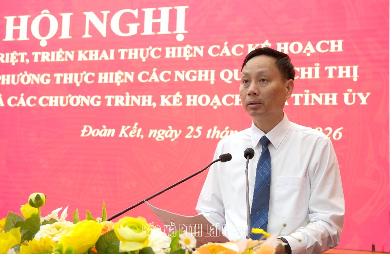 Quán triệt các kế hoạch thực hiện nghị quyết, chỉ thị của Bộ Chính trị
