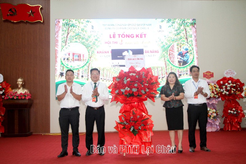 Kỷ niệm 17 năm ngày thành lập Công ty Cổ phần Cao su Lai Châu II