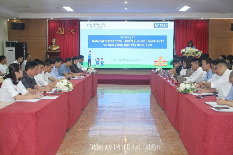 Lai Châu tổng kết chương trình hợp tác với Plan International Việt Nam