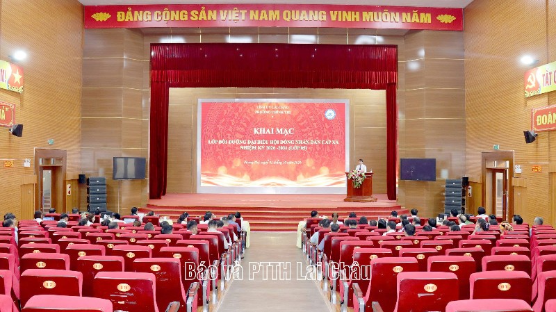  Bồi dưỡng đại biểu hội đồng nhân dân cấp xã nhiệm kỳ 2026–2031