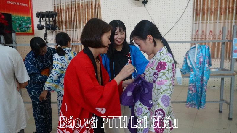 Giao lưu, trải nghiệm văn hóa Nhật Bản 