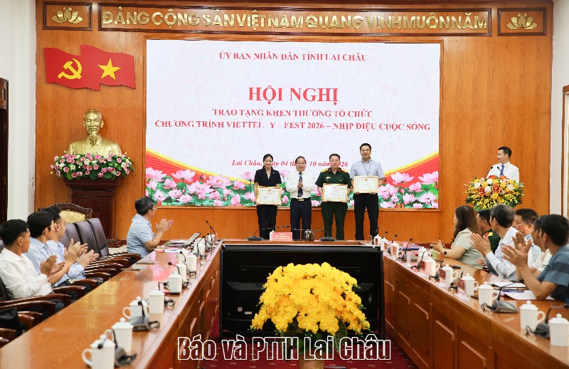 Hội nghị trao tặng khen thưởng tổ chức Chương trình Viettel Y - Fest 2026 - Nhịp điệu cuộc sống