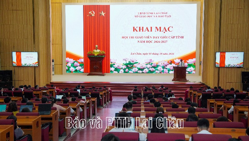 Khai mạc Hội thi giáo viên dạy giỏi cấp tỉnh năm học 2026-2027