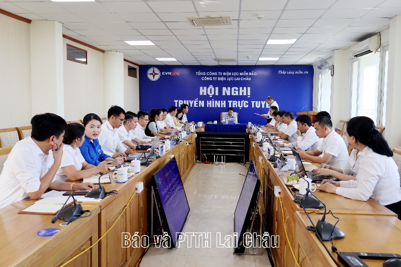 Đoàn Đại biểu Quốc hội tỉnh làm việc với Công ty điện lực Lai Châu trước Kỳ họp thứ 2 Quốc hội khoá XVI