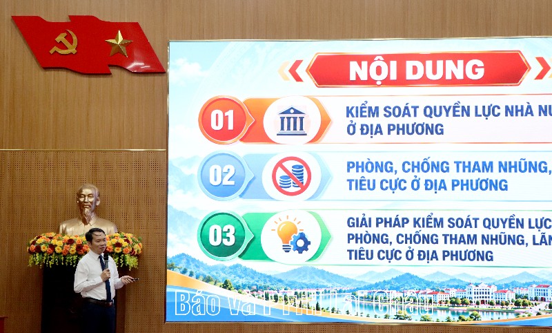 Trường Chính trị tỉnh khai mạc 2 lớp bồi dưỡng đại biểu HĐND cấp xã