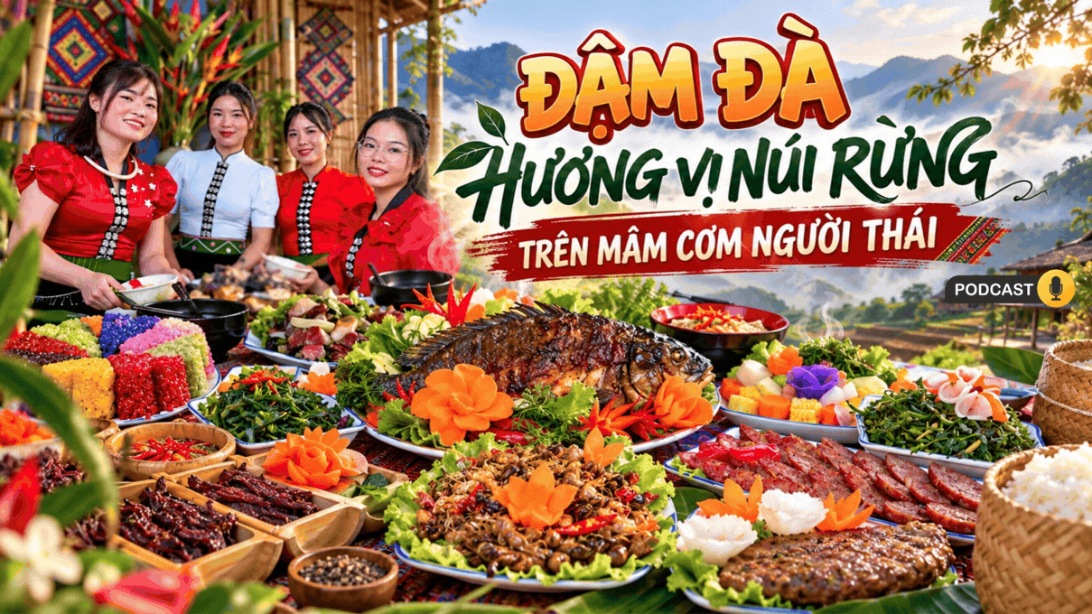 Đậm đà hương vị núi rừng trên mâm cơm người Thái
