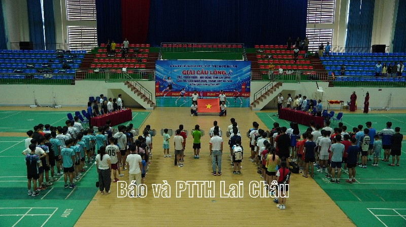 148 vận động viên tham gia Giải Cầu lông trẻ, Thiếu niên – Nhi đồng lần thứ XXII, tranh Cúp Ba Sao 