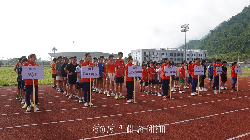 Lai Châu tuyển chọn vận động viên năng khiếu đợt II năm 2026