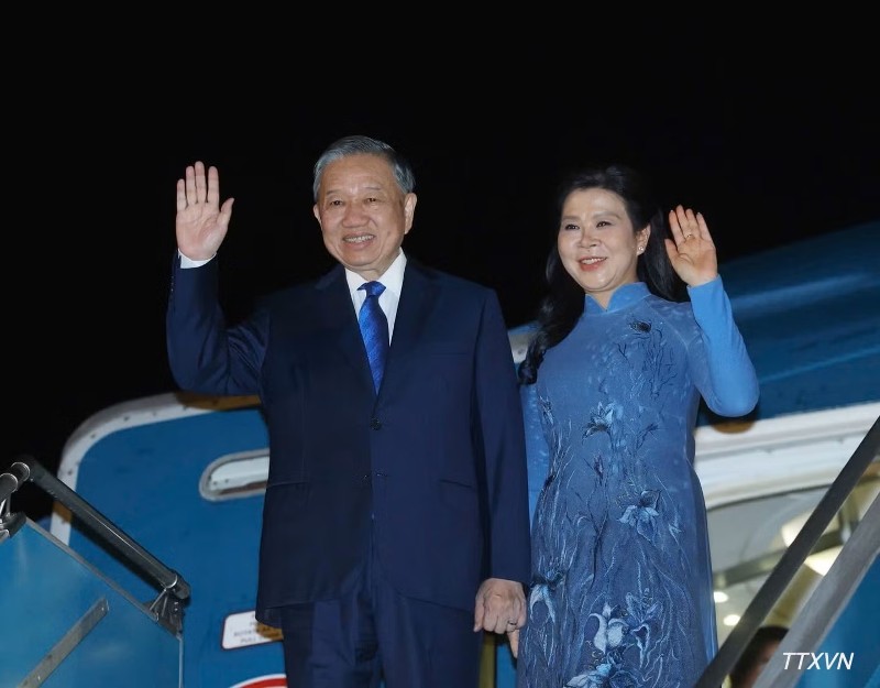 Tổng Bí thư, Chủ tịch nước Tô Lâm cùng Phu nhân lên đường thăm Đan Mạch, Liên minh châu Âu và Bỉ
