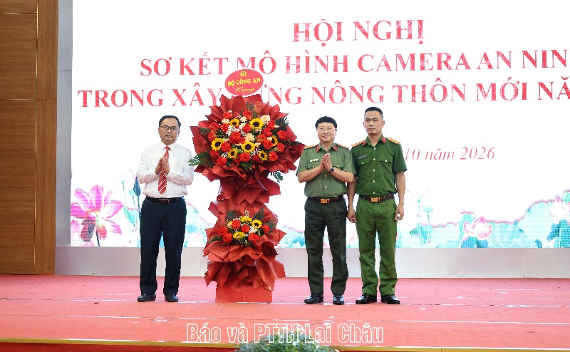 Sơ kết mô hình camera an ninh trong xây dựng nông thôn mới năm 2026