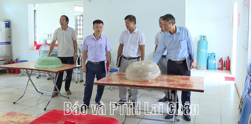 Kiểm tra an toàn thực phẩm tại xã Mường Kim