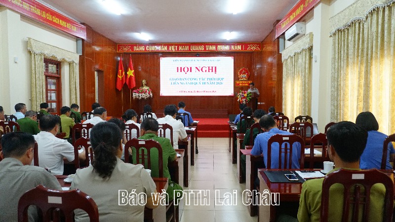 Hội nghị giao ban công tác phối hợp liên ngành tố tụng quý III năm 2026