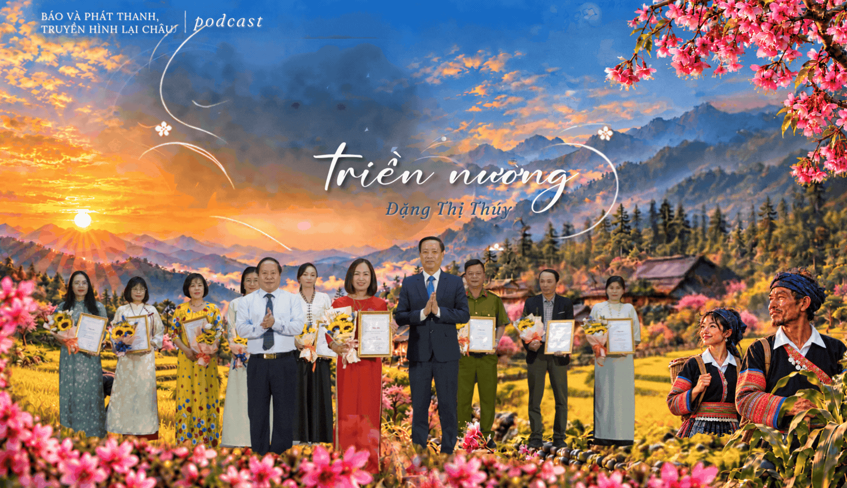 Hoa tớ dày vẫn nở dọc triền nương