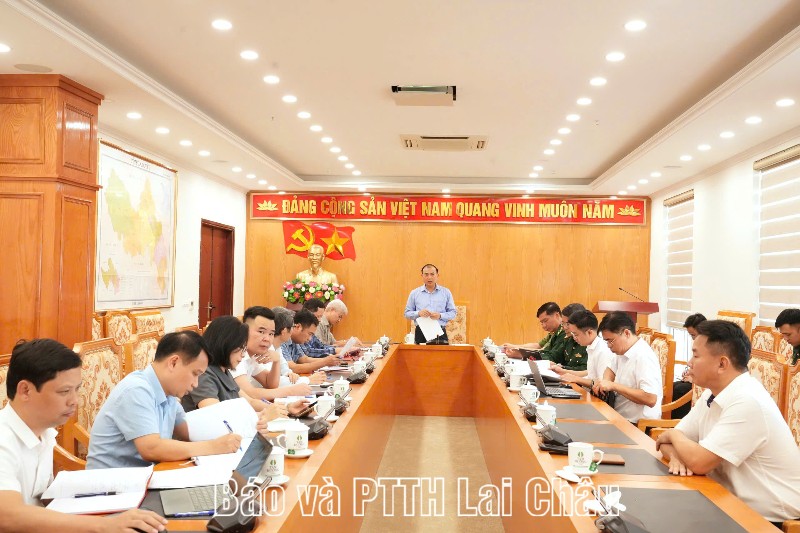 Họp rà soát, triển khai công tác chuẩn bị Lễ công bố nâng cấp cặp cửa khẩu Ma Lù Thàng – Kim Thủy Hà lên cửa khẩu quốc tế