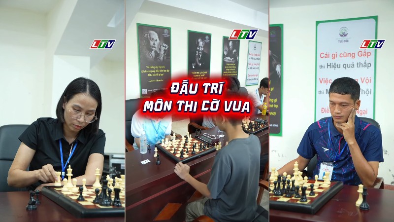 Đấu trí môn thi cờ vua
