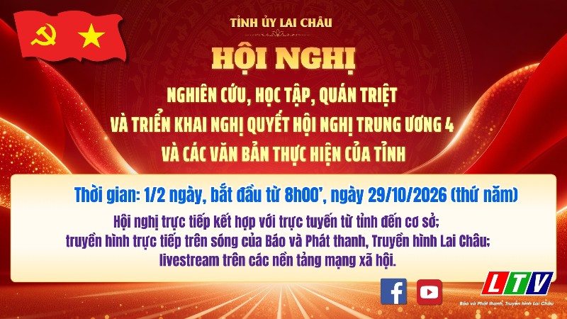 Hội nghị nghiên cứu, học tập, quán triệt và triển khai Nghị quyết Hội nghị Trung ương 4 và các văn bản thực hiện của tỉnh