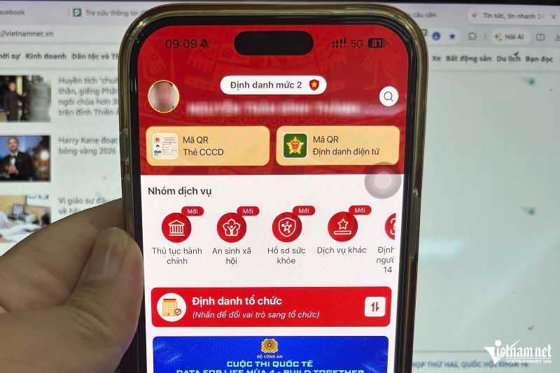 Tra cứu thông tin đăng kiểm phương tiện trên VNeID