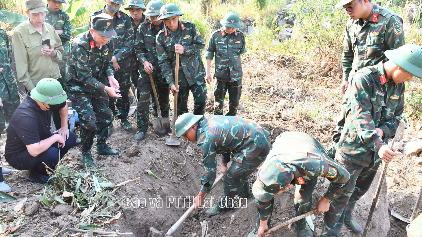 Lai Châu cất bốc hài cốt liệt sĩ hy sinh trong khi làm nhiệm vụ tiễu phỉ