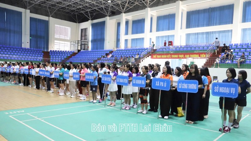 Khai mạc Hội thi Thể thao phụ nữ tỉnh Lai Châu lần thứ X, năm 2026