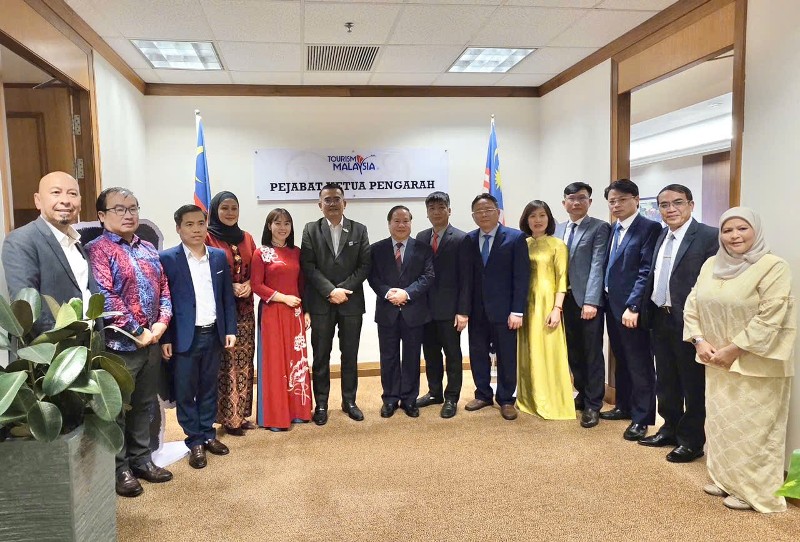 Đoàn công tác tỉnh Lai Châu làm việc với Cục Xúc tiến du lịch Malaysia