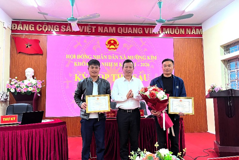 HĐND xã Mường Kim khóa XXI, nhiệm kỳ 2021 - 2026 : Kỳ họp thứ sáu (kỳ họp chuyên đề)