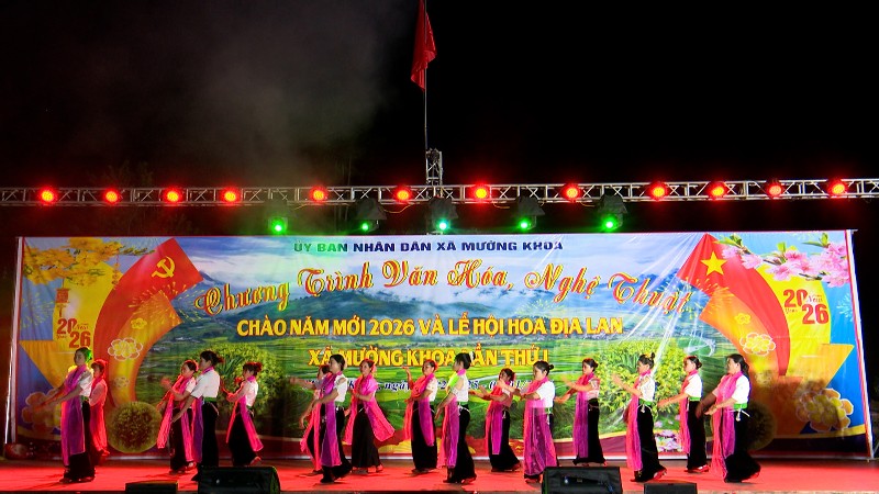 Khai mạc Chương trình văn hoá, nghệ thuật chào năm mới 2026 và Lễ hội hoa địa lan