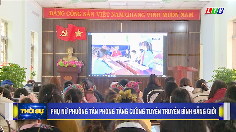 PHỤ NỮ PHƯỜNG TÂN PHONG TĂNG CƯỜNG TUYÊN TRUYỀN BÌNH ĐẲNG GIỚI