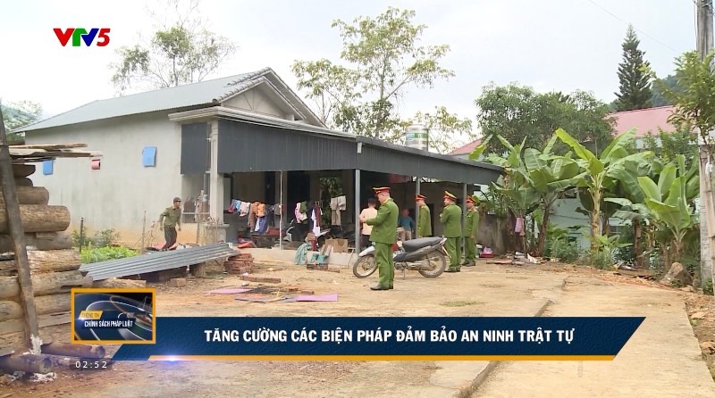  TĂNG CƯỜNG CÁC BIỆN PHÁP ĐẢM BẢO AN NINH TRẬT TỰ