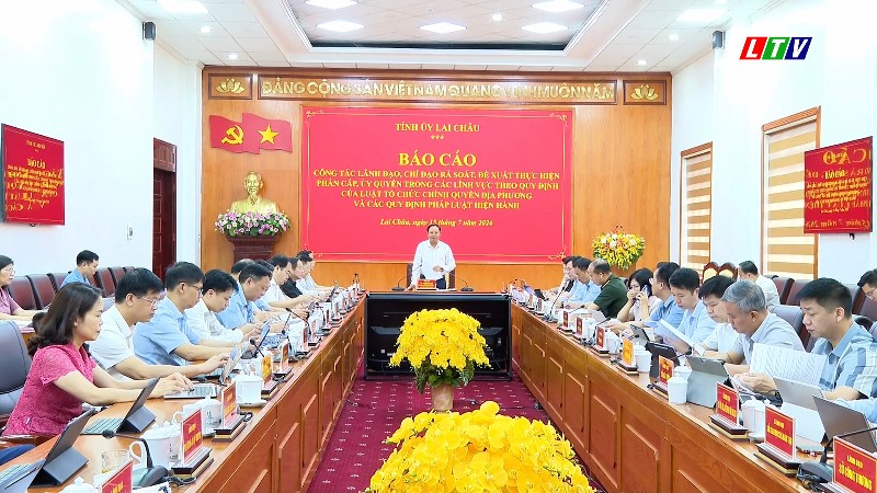 Tăng cường phân cấp, phân quyền cho các sở, ngành, địa phương