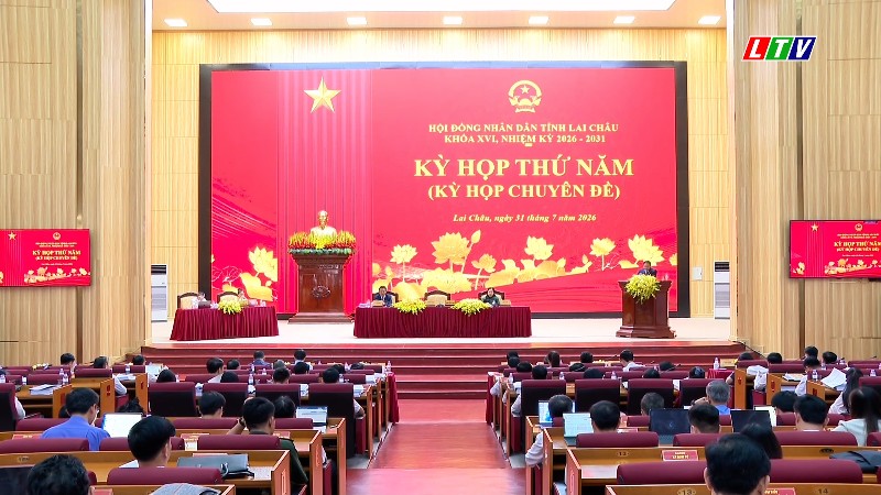 Kỳ họp thứ năm (Kỳ họp chuyên đề) HĐND tỉnh khóa XVI, nhiệm kỳ 2026 – 2031