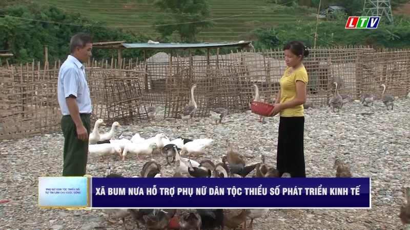 Xã Bum Nưa hỗ trợ phụ nữ dân tộc thiểu số phát triển kinh tế