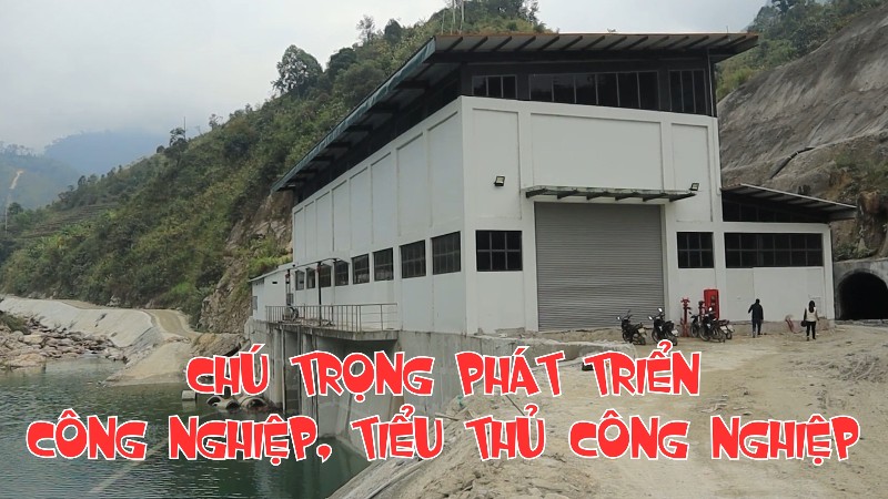 Chú trọng phát triển công nghiệp, tiểu thủ công nghiệp