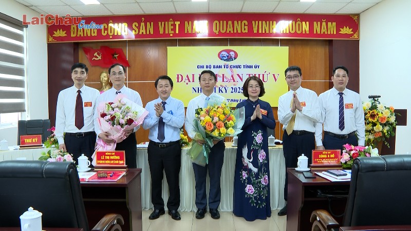 Đại hội Chi bộ Ban Tổ chức Tỉnh ủy lần thứ V, nhiệm kỳ 2025 – 2030