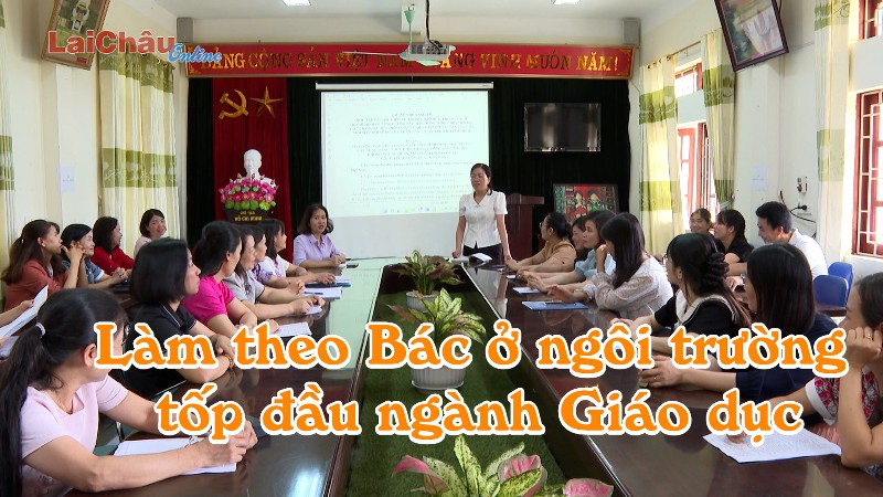 Làm theo Bác ở ngôi trường tốp đầu ngành Giáo dục