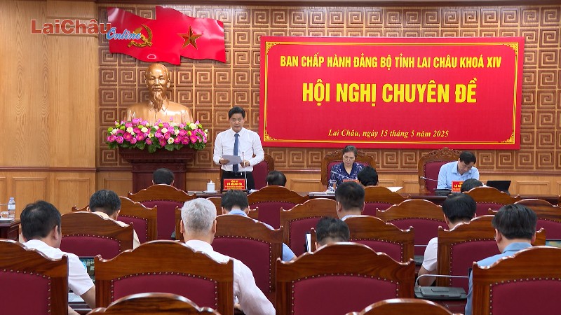 Hội nghị chuyên đề Ban Chấp hành Đảng bộ tỉnh khóa XIV