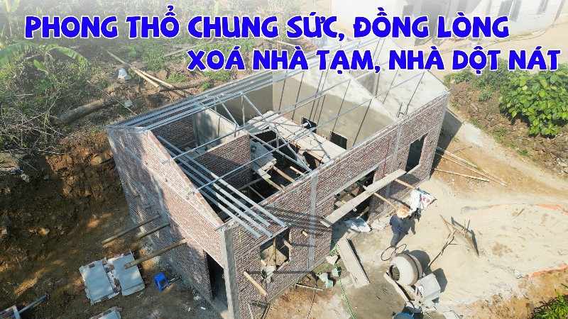 Phong Thổ chung sức, đồng lòng xoá nhà tạm, nhà dột nát