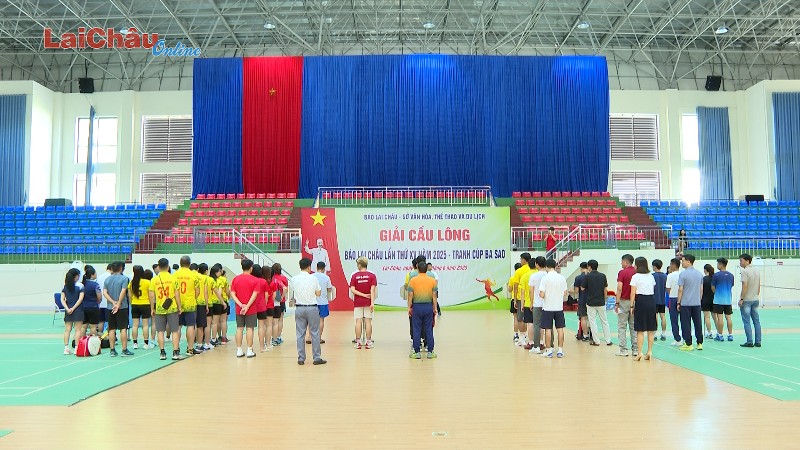 Giải Cầu lông Báo Lai Châu lần thứ XV năm 2025, tranh Cúp Ba Sao