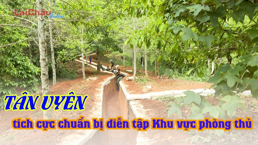 Tân Uyên tích cực chuẩn bị diễn tập khu vực phòng thủ