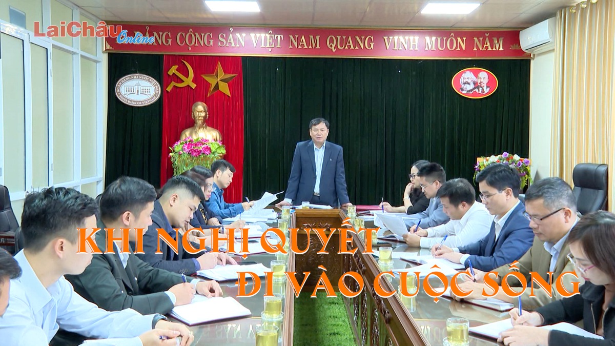 Khi nghị quyết đi vào cuộc sống