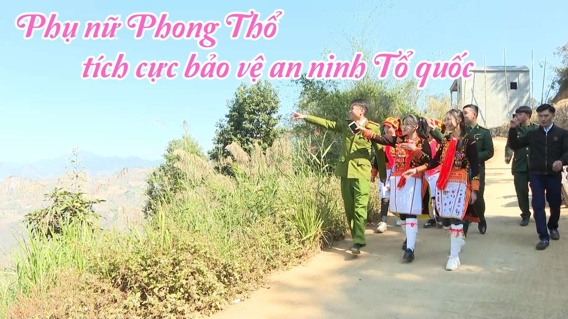 Phụ nữ Phong Thổ tích cực bảo vệ an ninh Tổ quốc