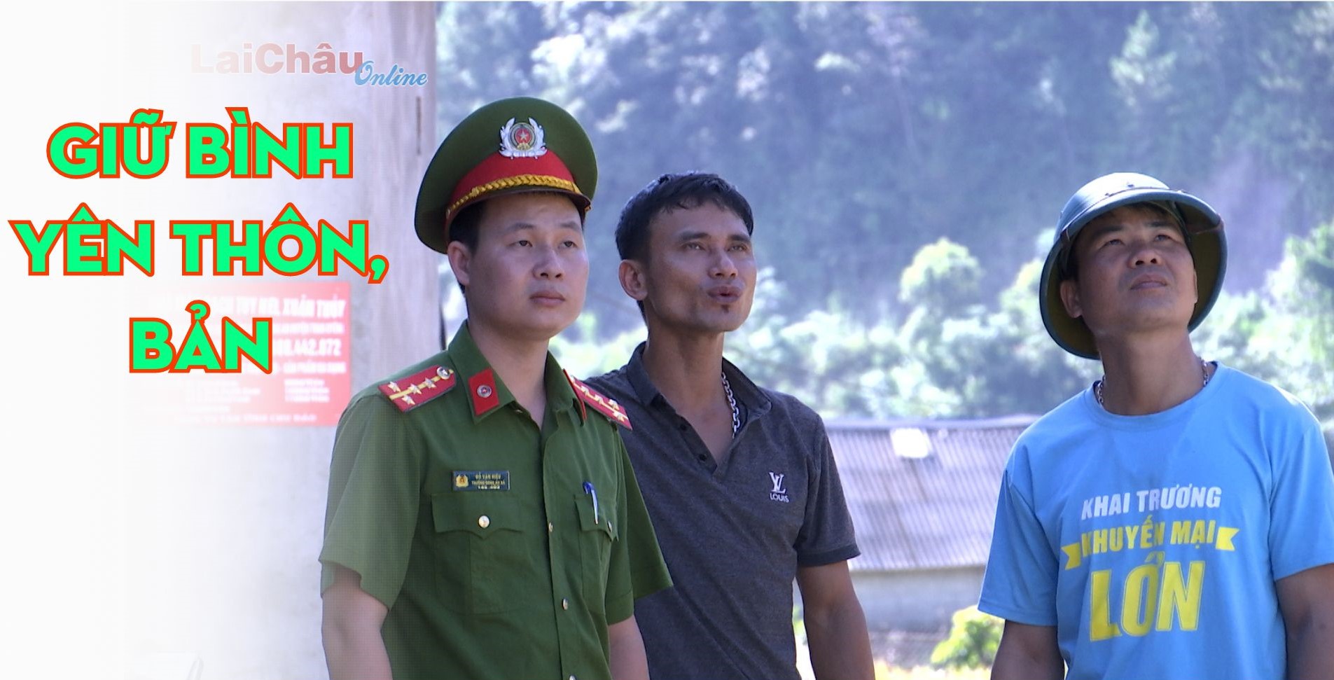 Giữ bình yên thôn, bản