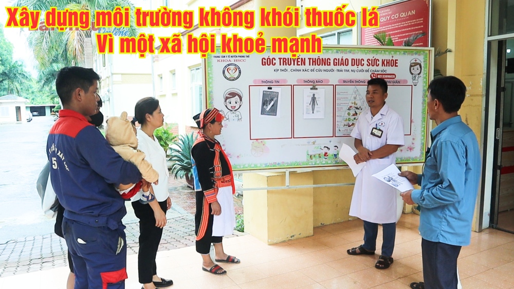 Xây dựng môi trường không khói thuốc lá - Vì một xã hội khoẻ mạnh