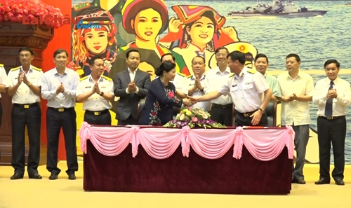 Ký kết chương trình phối hợp tuyên truyền biển, đảo, biên giới đất liền