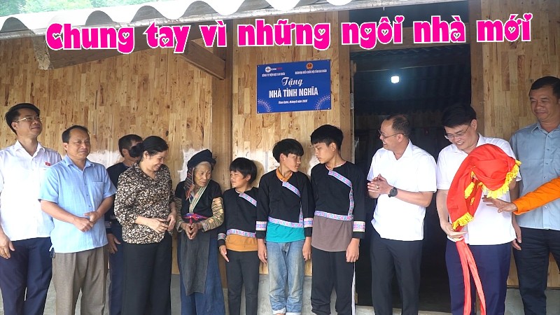 Chung tay vì những ngôi nhà mới