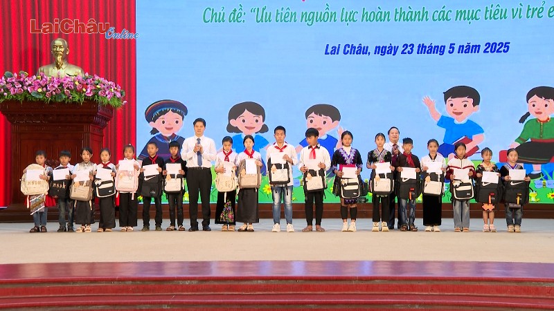 Lễ phát động tháng hành động vì trẻ em năm 2025